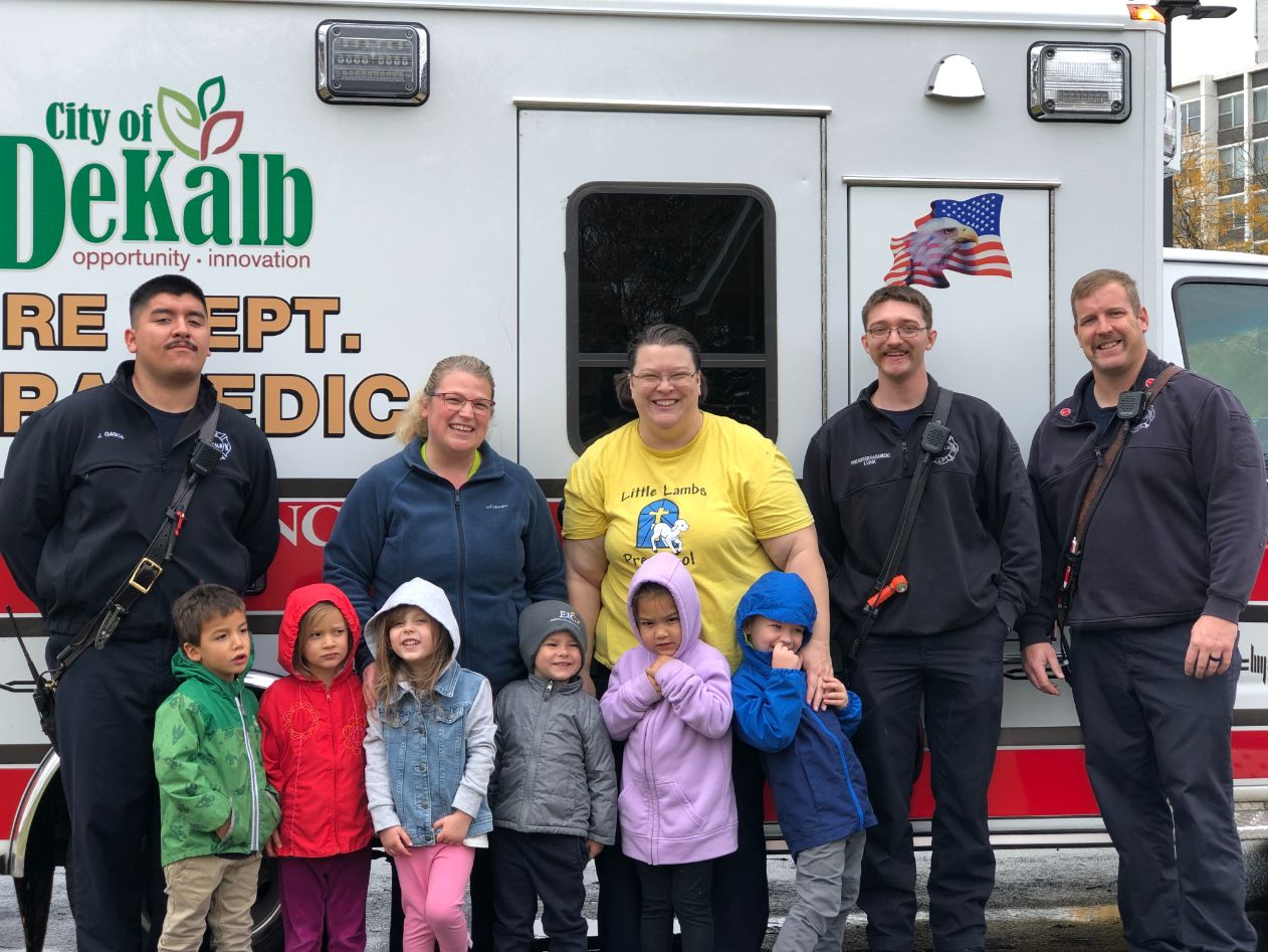 kids and first responders